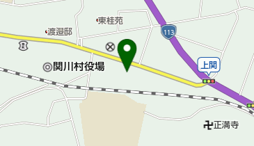 関川村社会福祉センターの地図画像