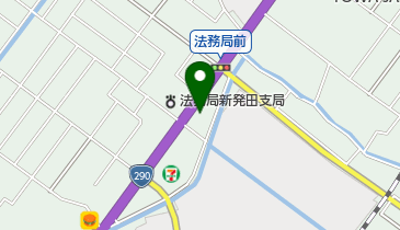 新発田年金事務所の地図画像