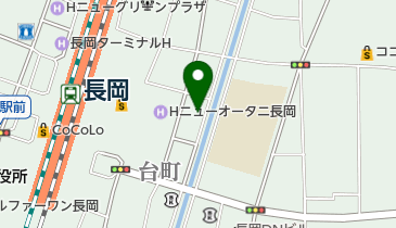 長岡年金事務所の地図画像