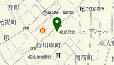 新潟市北部総合コミュニティセンターの地図画像