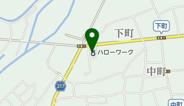 ハローワーク妙高の地図画像