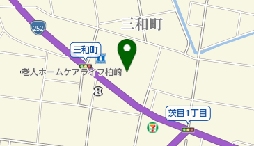 柏崎市消防本部の地図画像