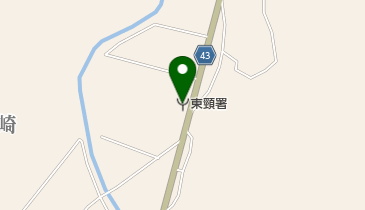 東頸消防署の地図画像