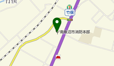 南魚沼市消防署の地図画像