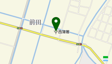 新潟市西蒲消防署の地図画像