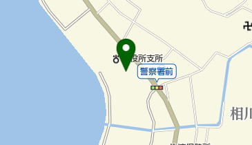 佐渡市相川消防署の地図画像