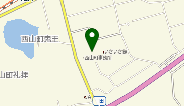 柏崎市消防署西山分遣所の地図画像