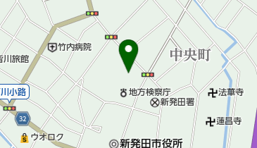 新発田簡易裁判所の地図画像