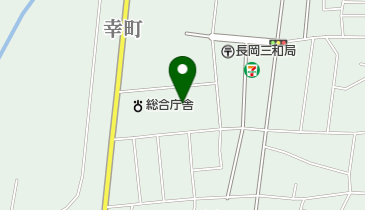 長岡簡易裁判所の地図画像