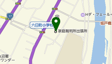 南魚沼簡易裁判所の地図画像