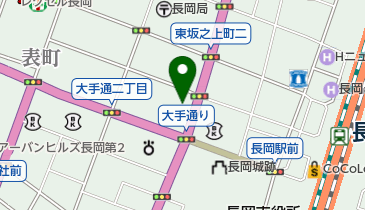 かんぽ生命保険長岡支店の地図画像