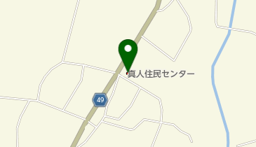 真人住民センターの地図画像