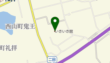 いきいき館の地図画像