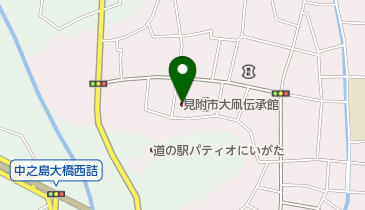 見附市大凧伝承館の地図画像