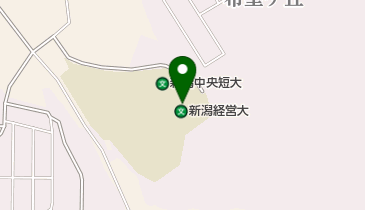 新潟経営大学図書館の地図画像