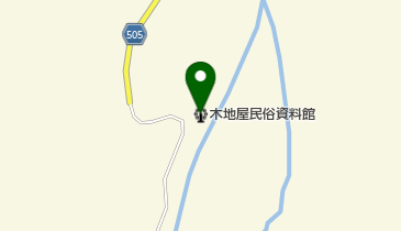 木地屋民俗資料館の地図画像