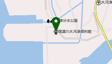 信濃川大河津資料館の地図画像