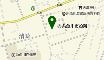 糸魚川市民会館の地図画像