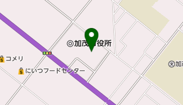 加茂文化会館の地図画像