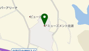 佐渡中央文化会館の地図画像