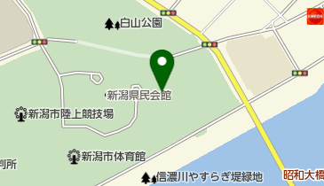 りゅーとぴあ新潟市民芸術文化会館の地図画像