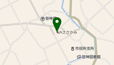 JAささかみの地図画像
