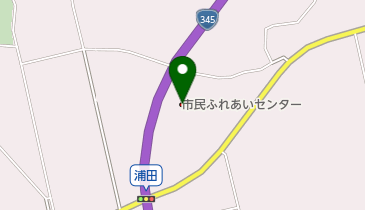 村上市民ふれあいセンターの地図画像