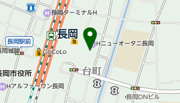ホテルニューオータニ長岡NCホールの地図画像