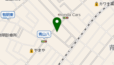 青山セレモニーホールの地図画像