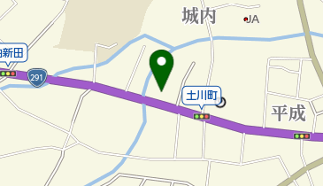 JA越後おぢや虹のホールおぢやの地図画像