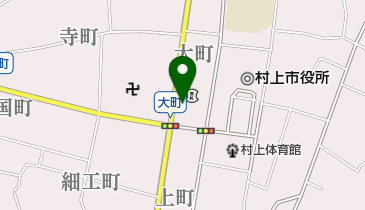大光銀行村上支店の地図画像