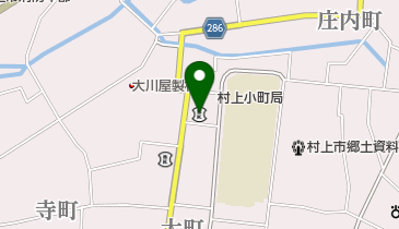 第四北越銀行村上支店の地図画像