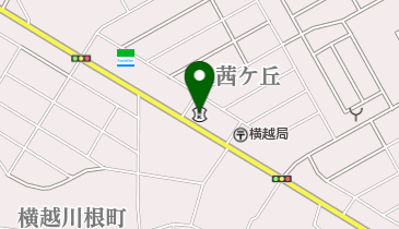 第四北越銀行横越支店の地図画像
