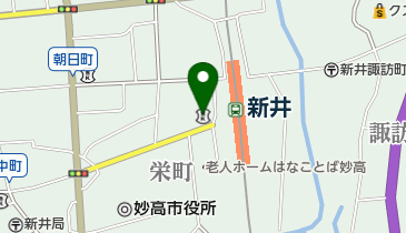 新井信用金庫本店の地図画像