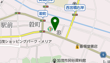 加茂信用金庫本店の地図画像