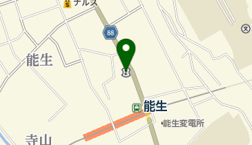 上越信用金庫能生支店の地図画像