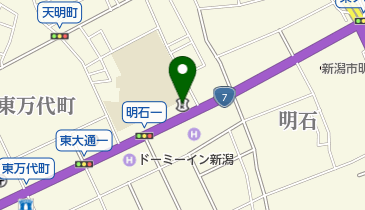 新潟信用金庫沼垂支店の地図画像