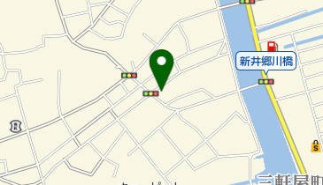 新潟信用金庫松浜支店の地図画像