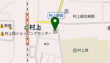 村上信用金庫駅前支店の地図画像