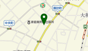 柏崎信用金庫諏訪町支店の地図画像