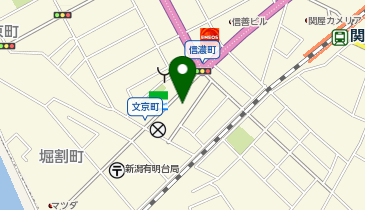 新潟信用金庫関屋支店の地図画像