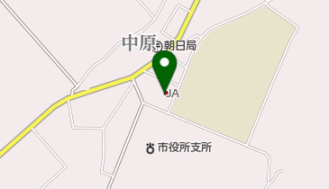JA北新潟朝日支店の地図画像