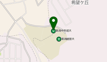 私立新潟中央短期大学の地図画像