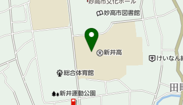 新潟県立新井高校の地図画像