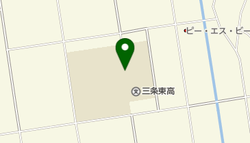新潟県立三条東高校の地図画像