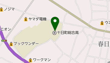新潟県立十日町総合高校の地図画像