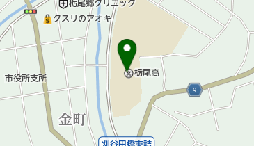 新潟県立栃尾高校の地図画像
