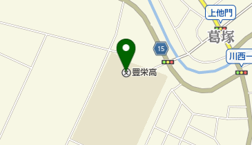 新潟県立豊栄高校の地図画像