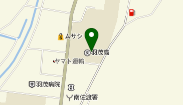 新潟県立羽茂高校の地図画像