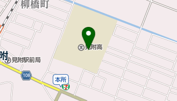 新潟県立見附高校の地図画像